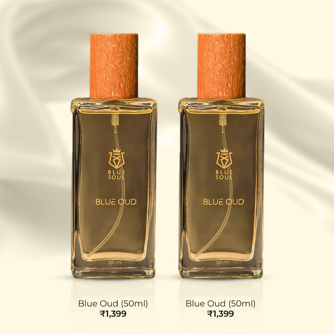 Blue Oud (50ml) + Blue Oud (50ml) + 3 Free Perfumes (Free)
