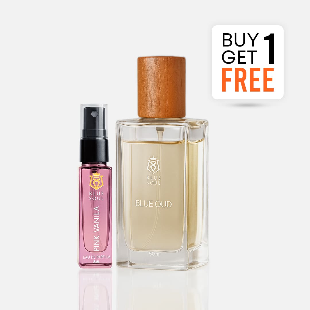 Blue Oud (50 ml) Pink Vanilla (8 ml)