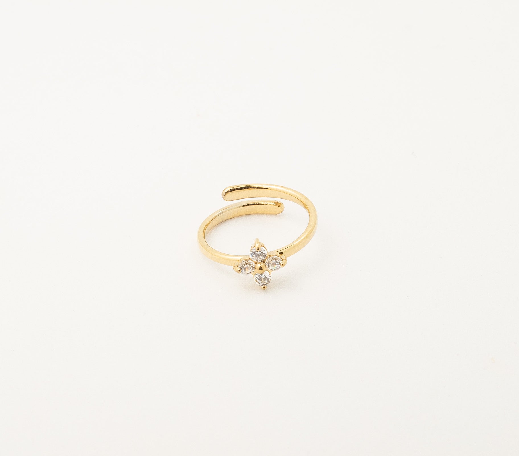 Flora Cross Ring