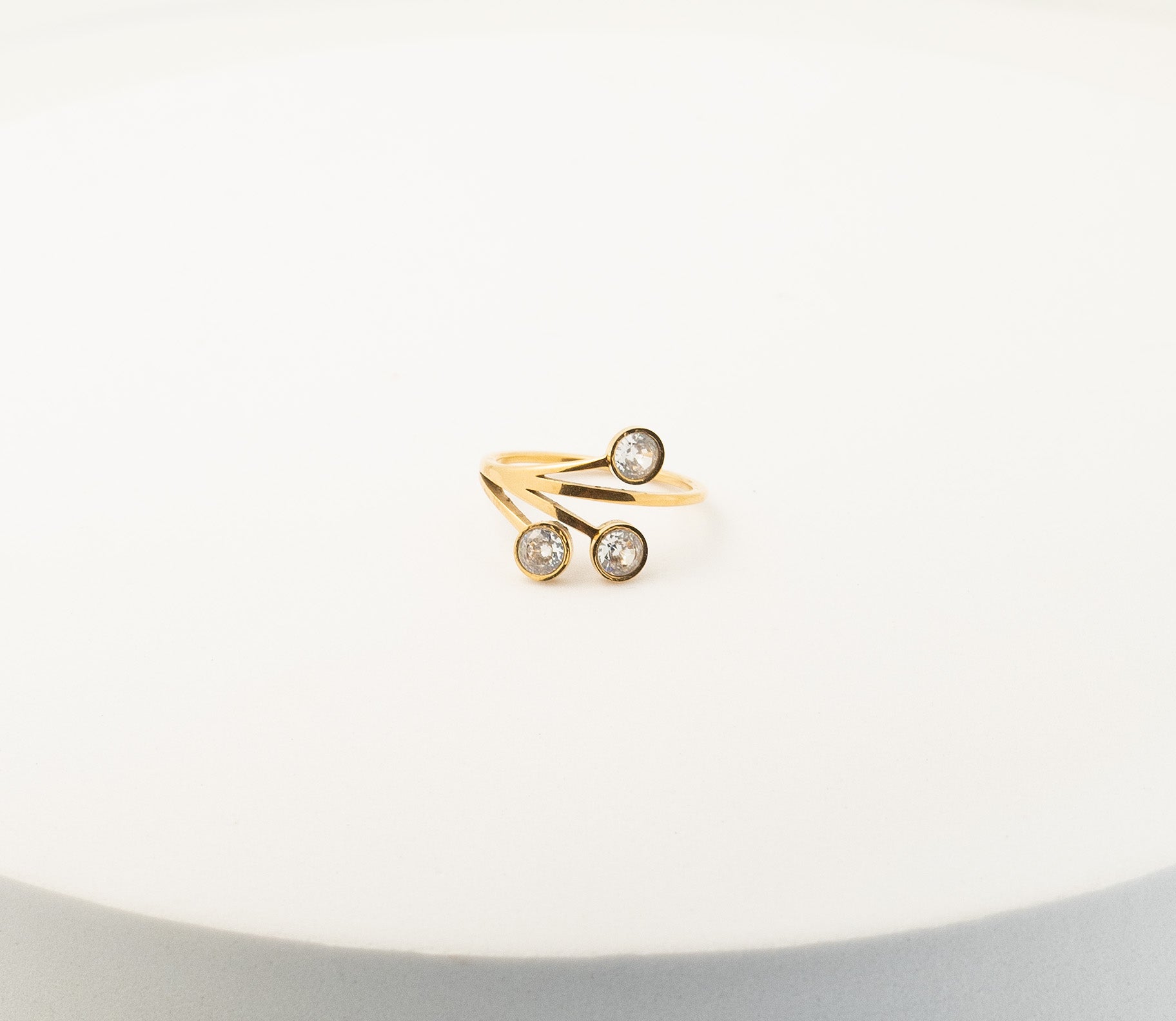 Trio Drop Ring