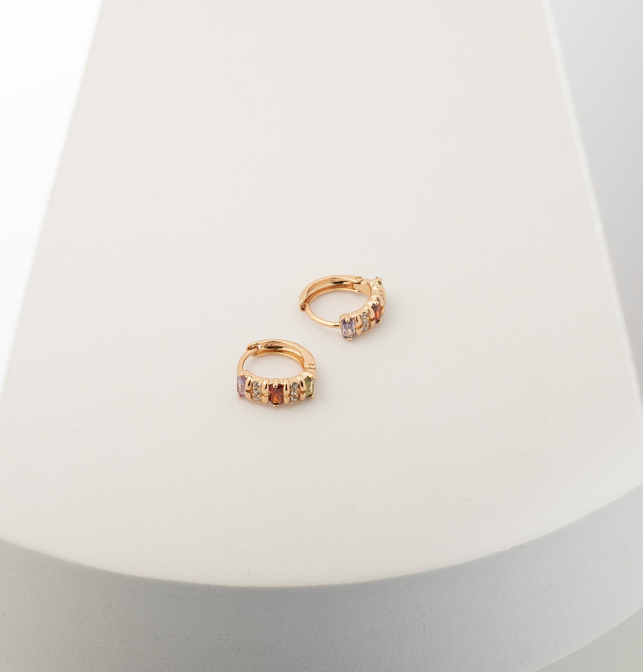 Tutti Frutti Hoops Earrings
