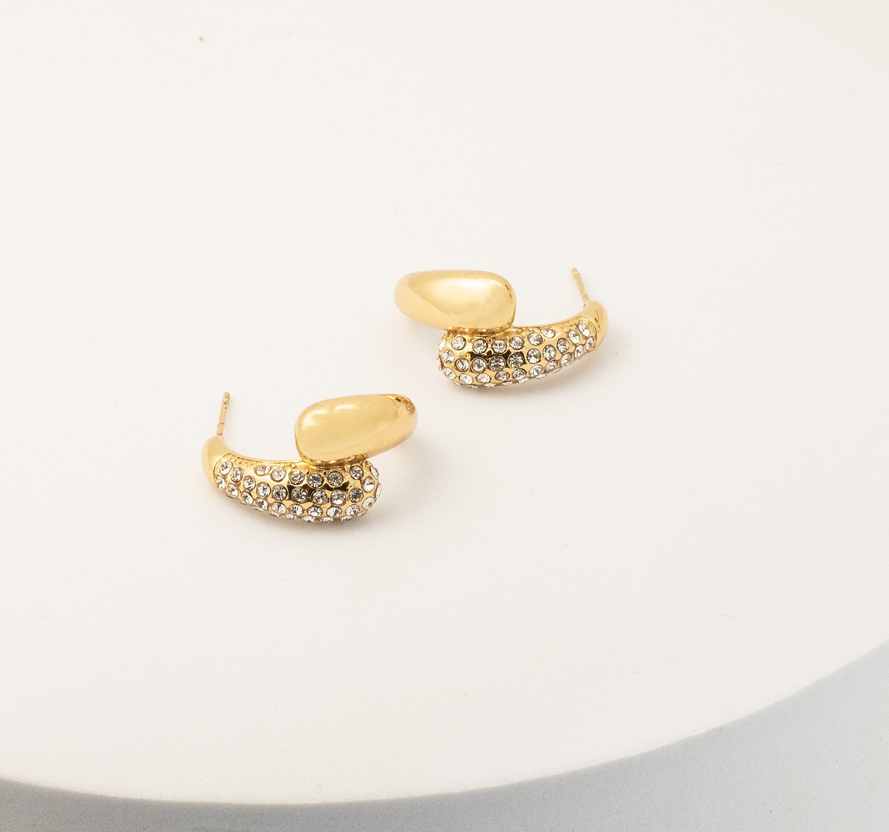 Chunky Huggie Earrings