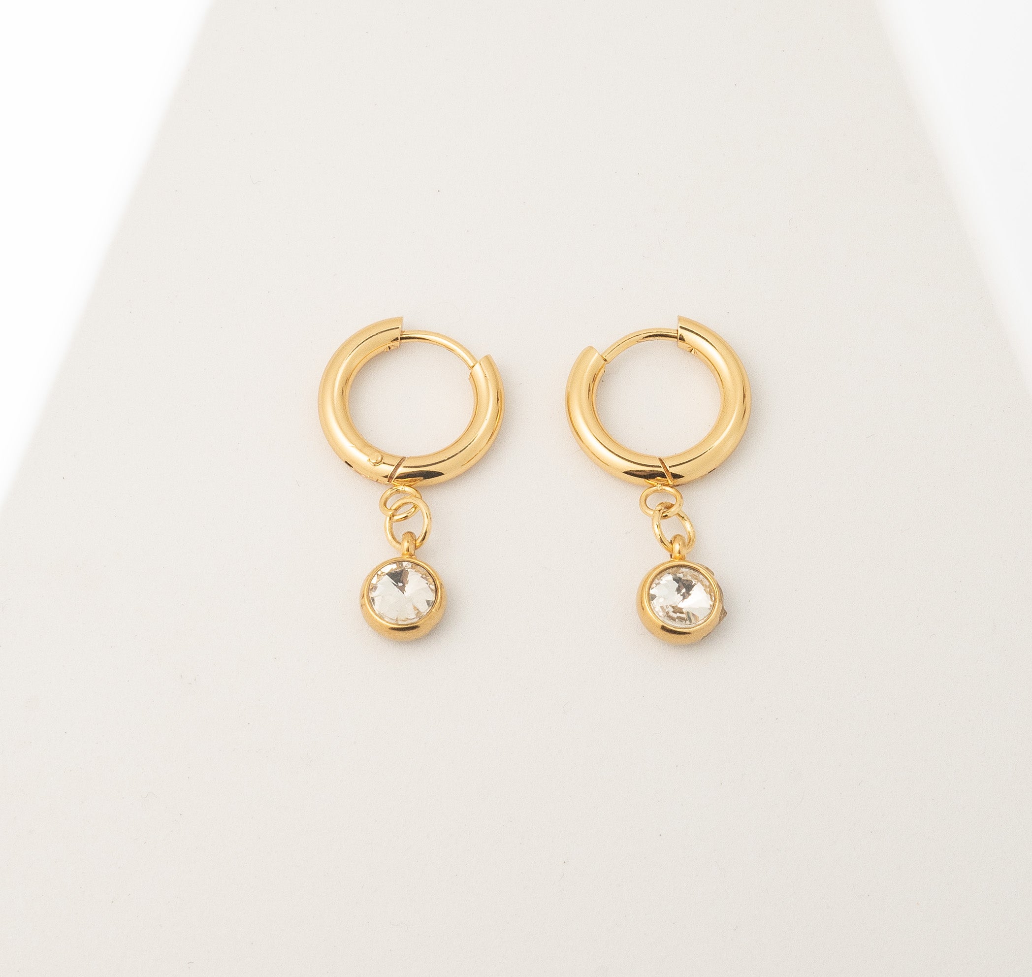 Serenity Solitaire Earring