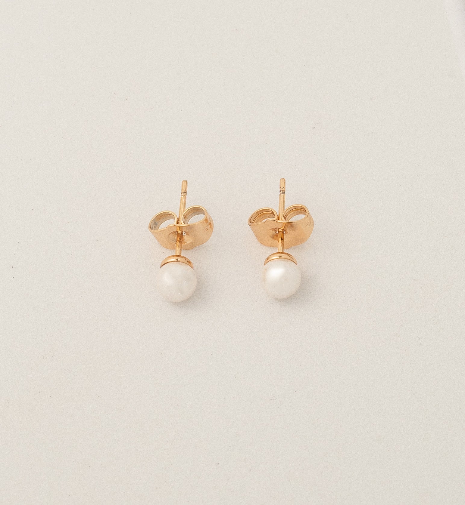 Pearl Halo Studs