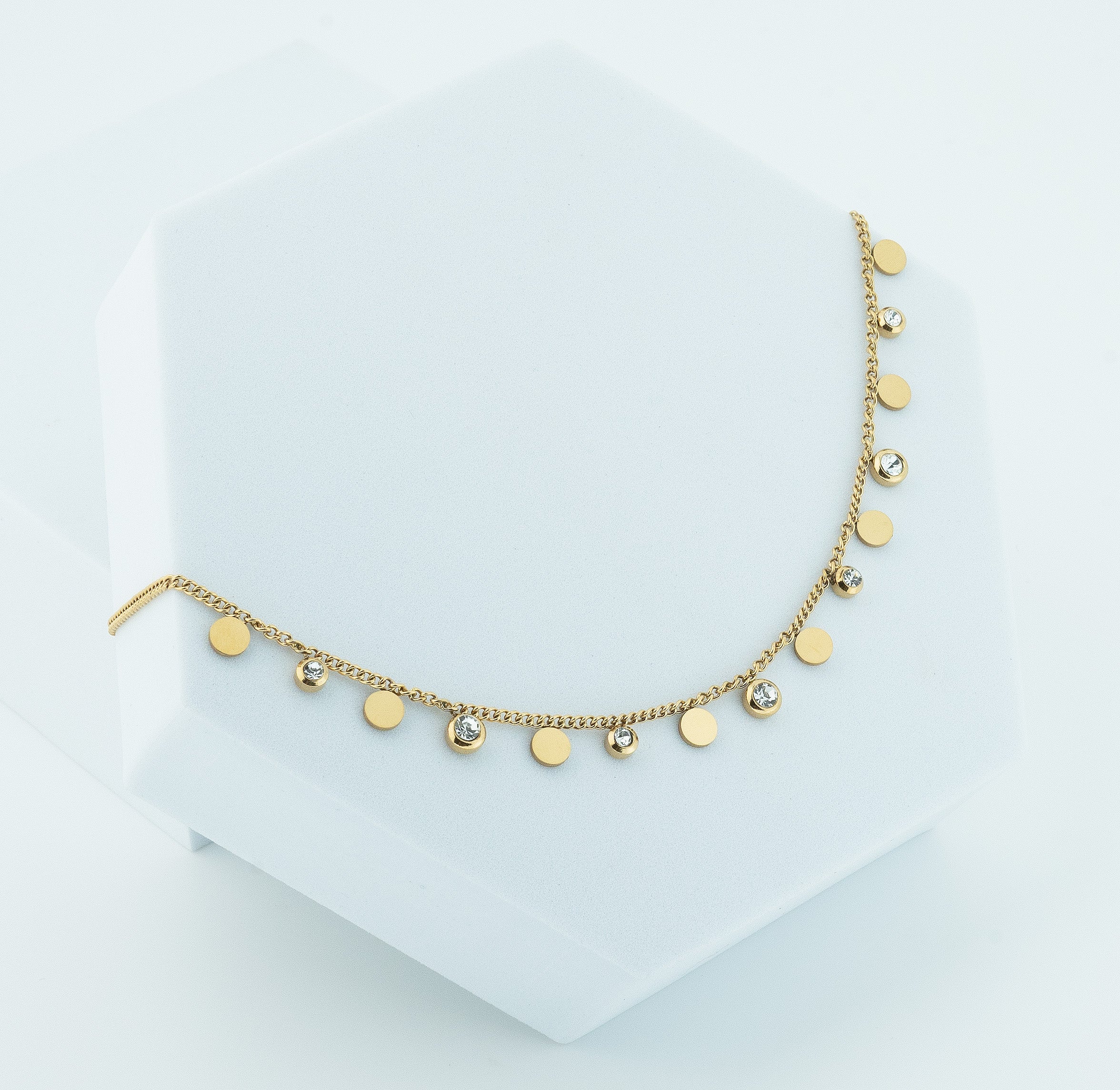 Shimmering Cascade Necklace