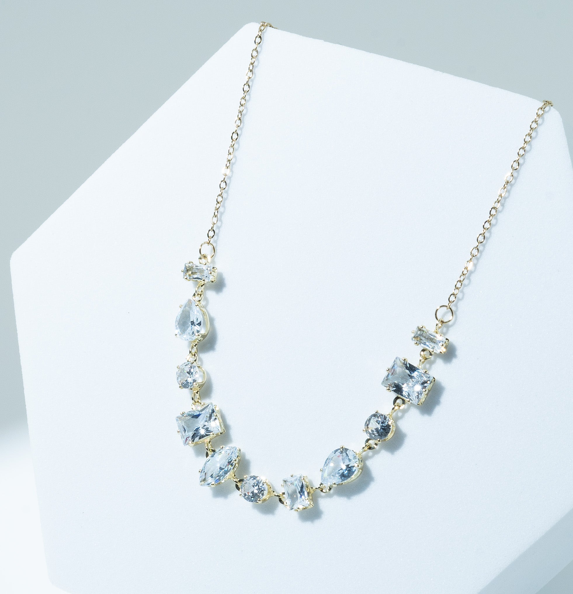 Crystal Cascade Necklace