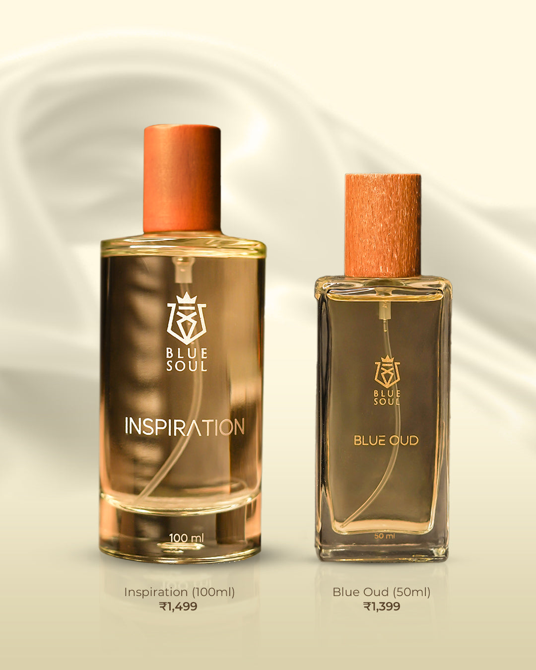 Inspiration (100ml) + Blue Oud (50ml) + 3 x Perfume (Free)