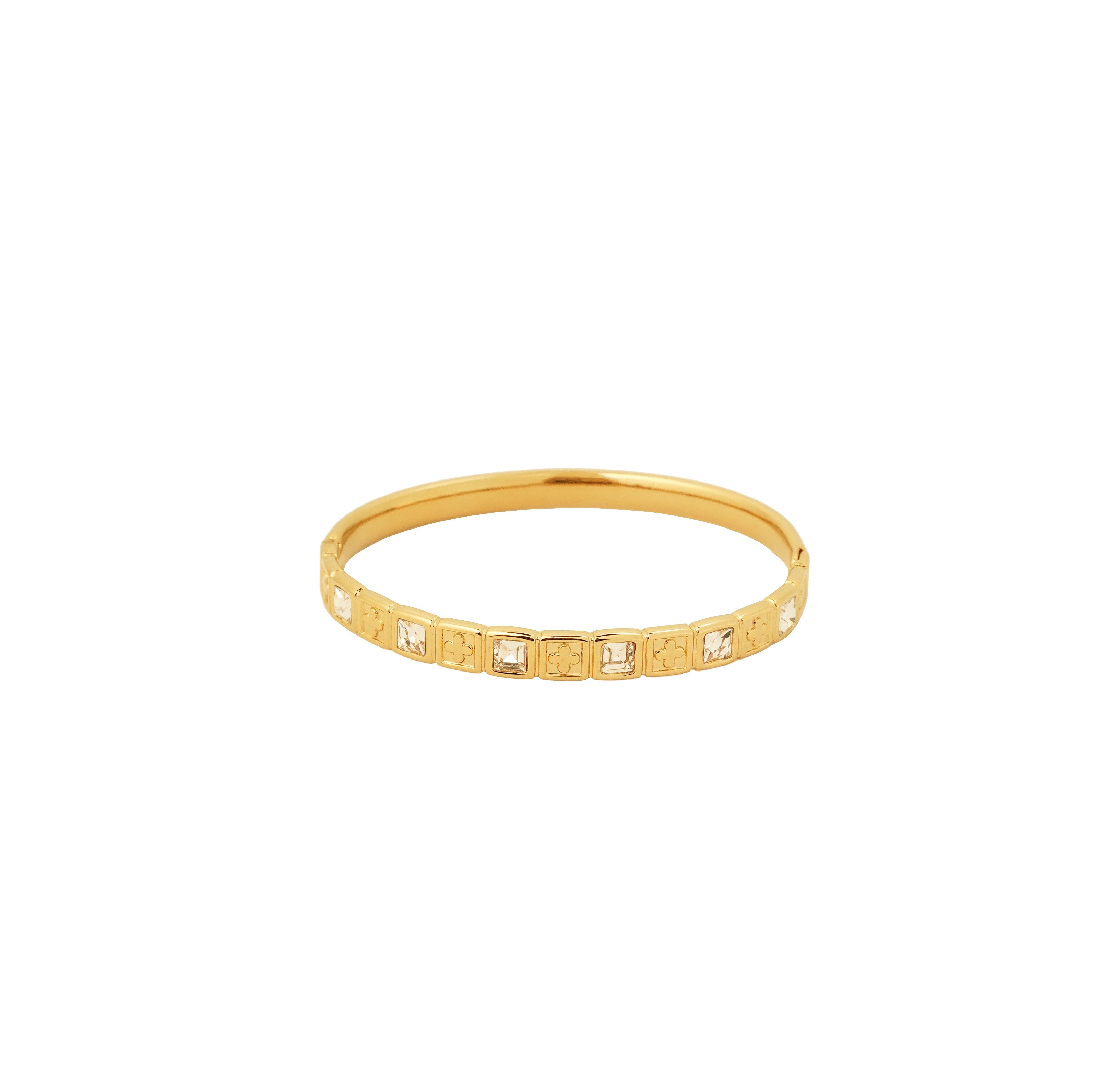 Geo Bloom Bangle