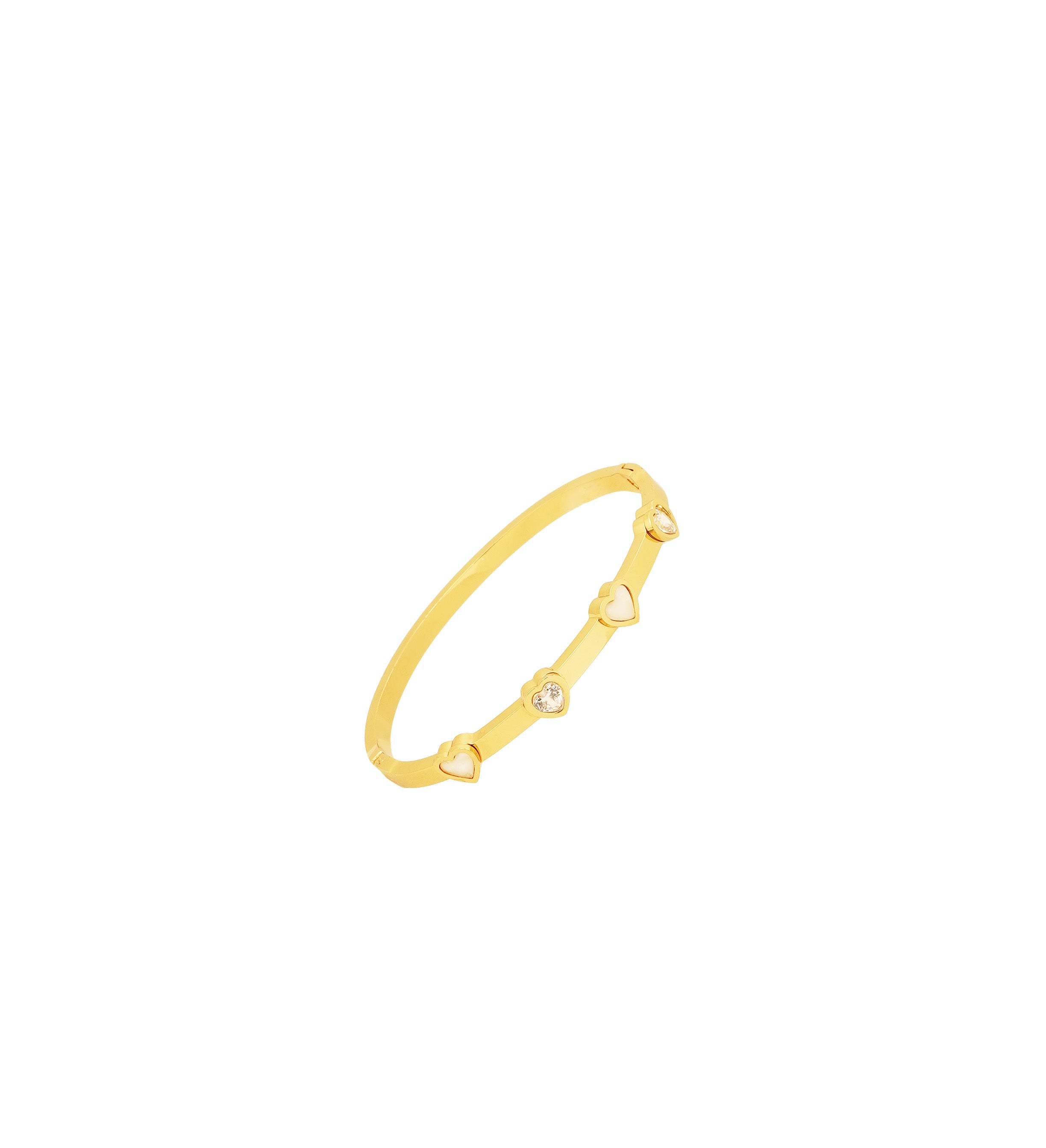 Luminous Hearts Bangle   (baby size)