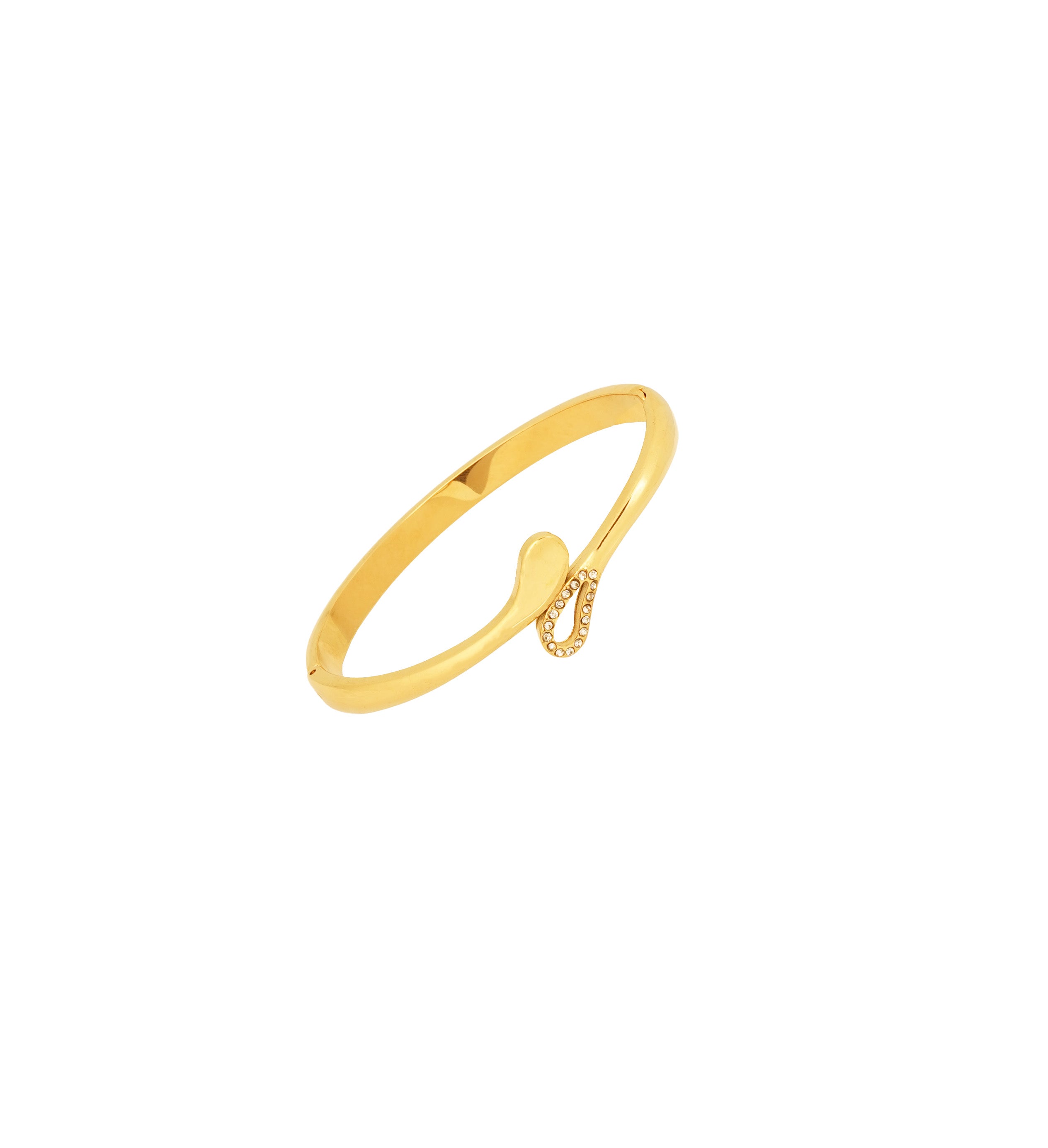 Sculpted Twist Bangle