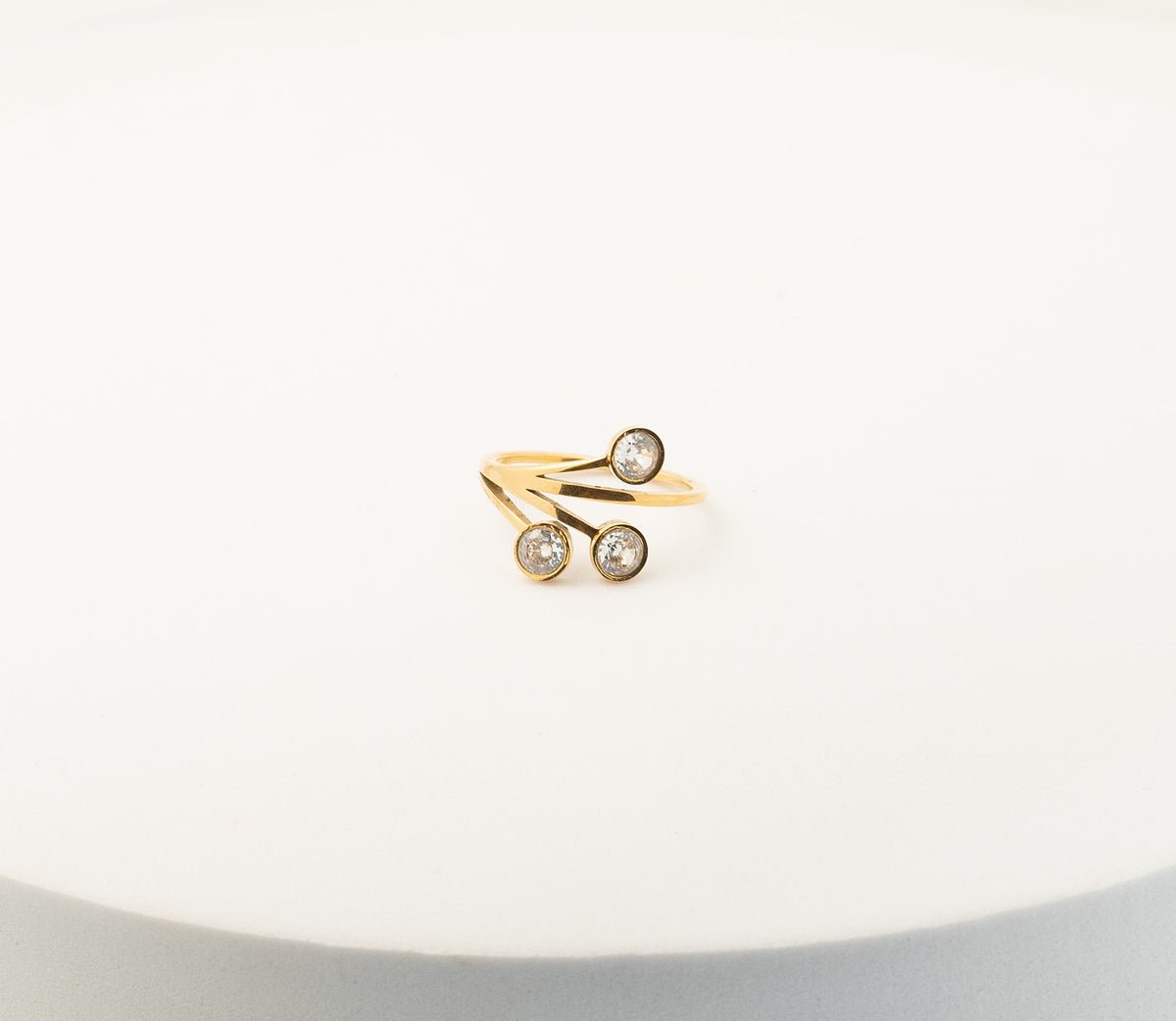 Trio Drop Ring