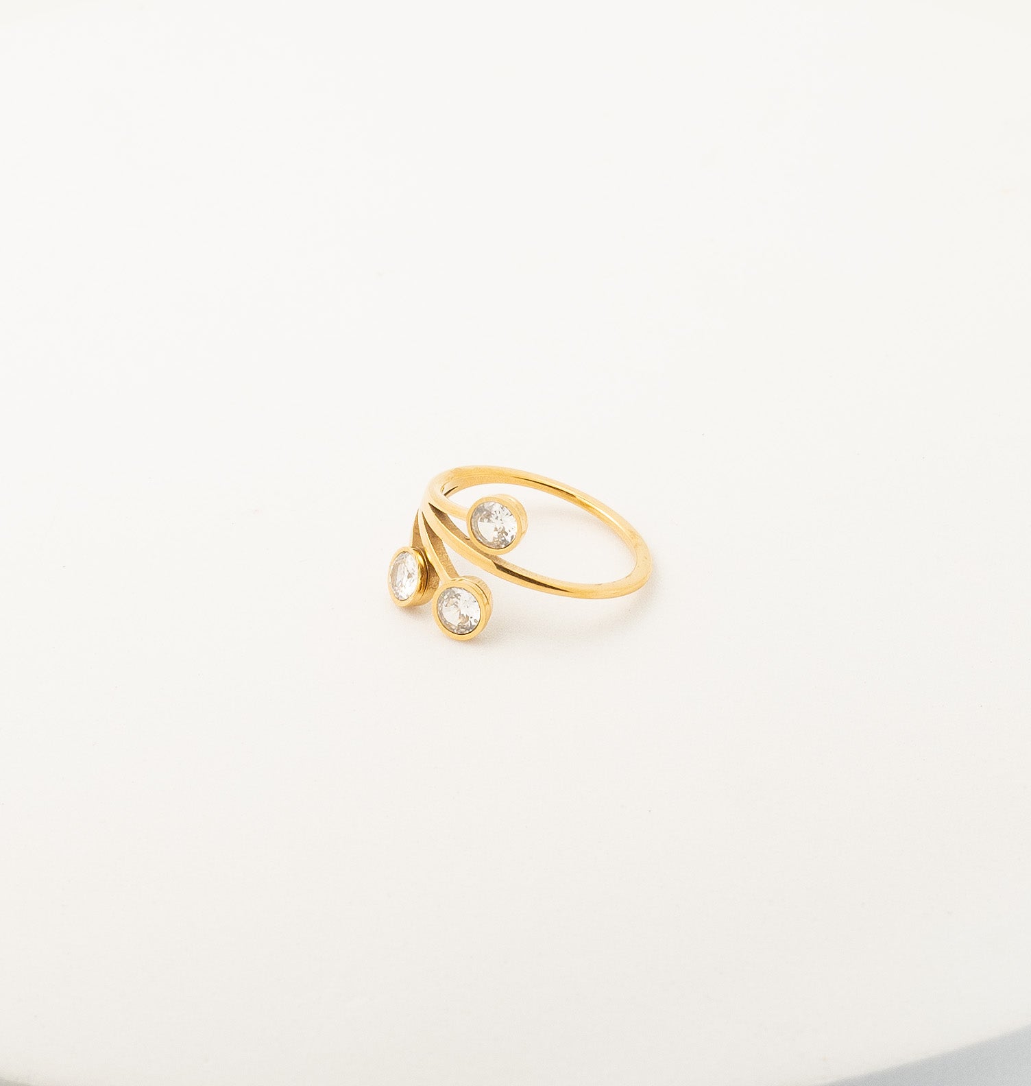 Trio Drop Ring