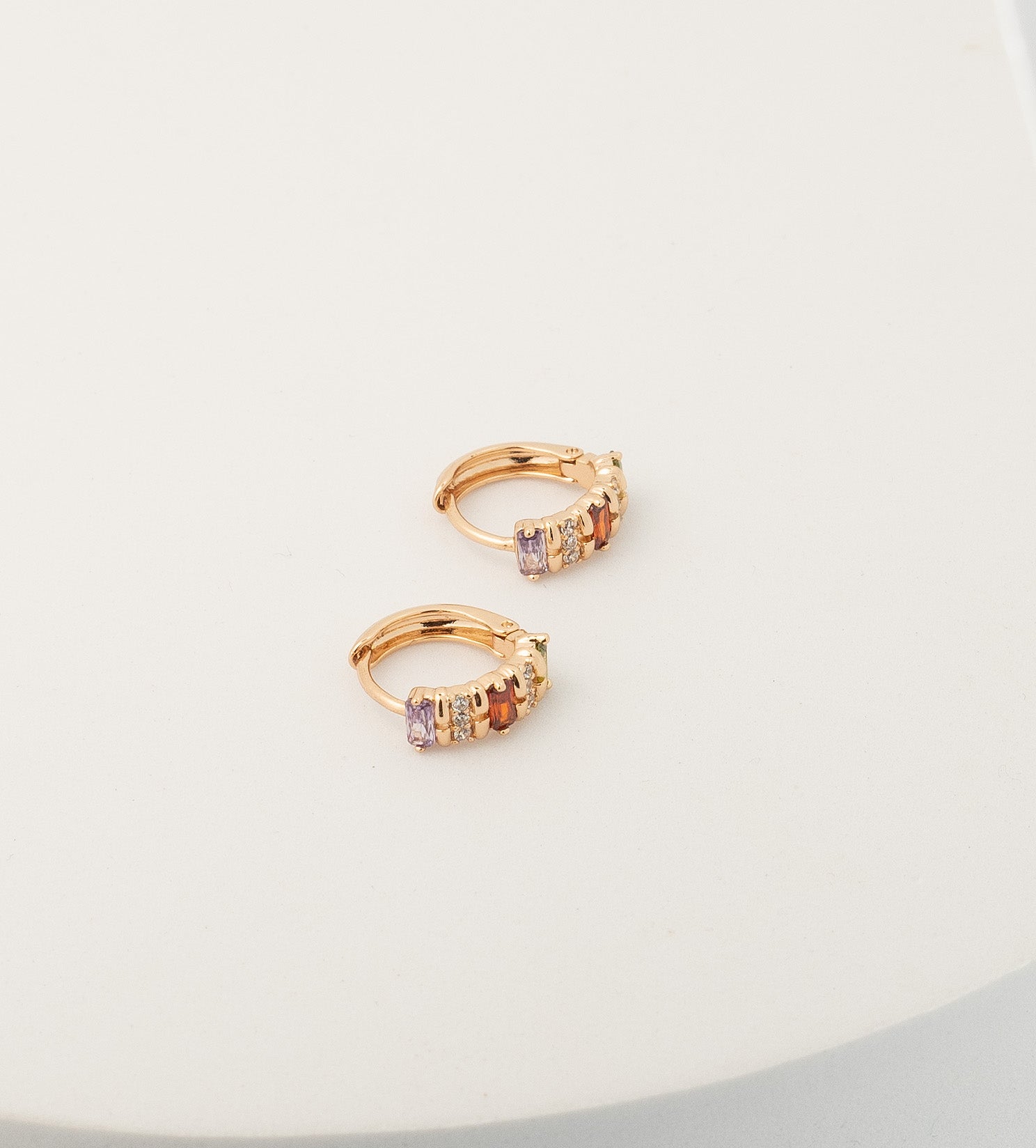 Tutti Frutti Hoops Earrings