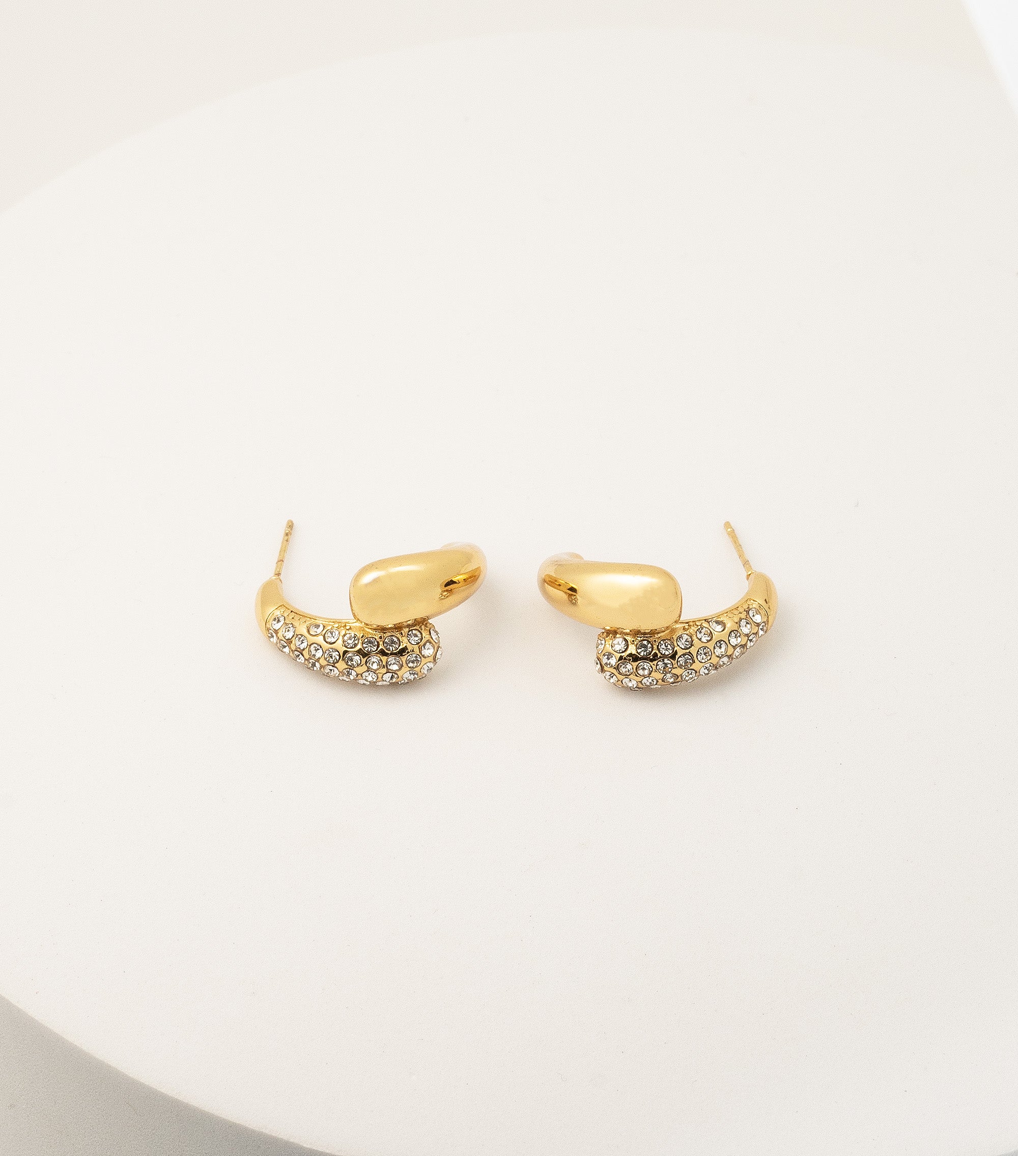 Chunky Huggie Earrings