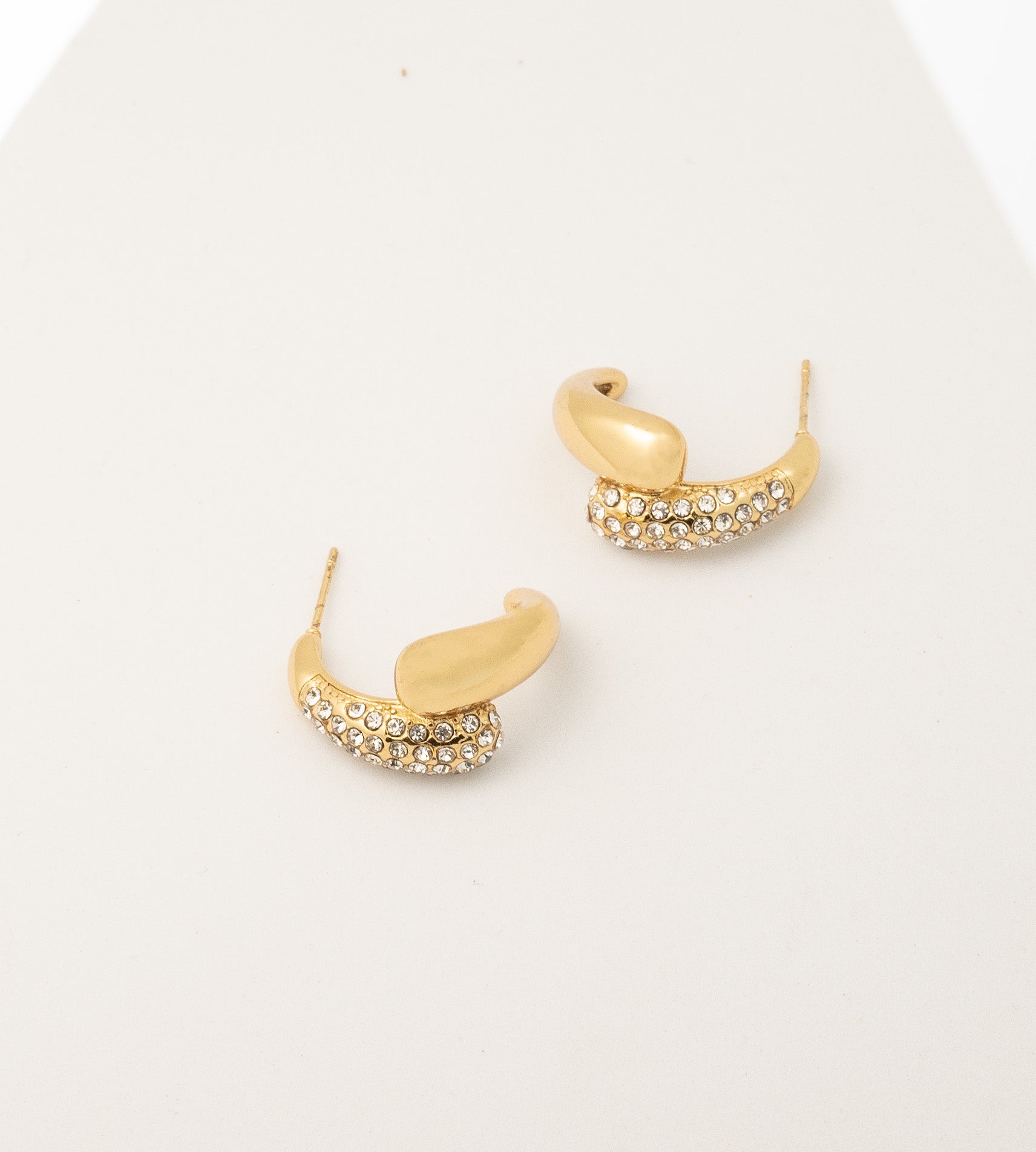 Chunky Huggie Earrings