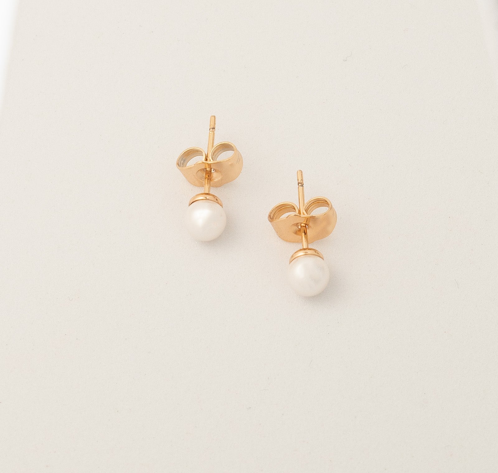 Pearl Halo Studs