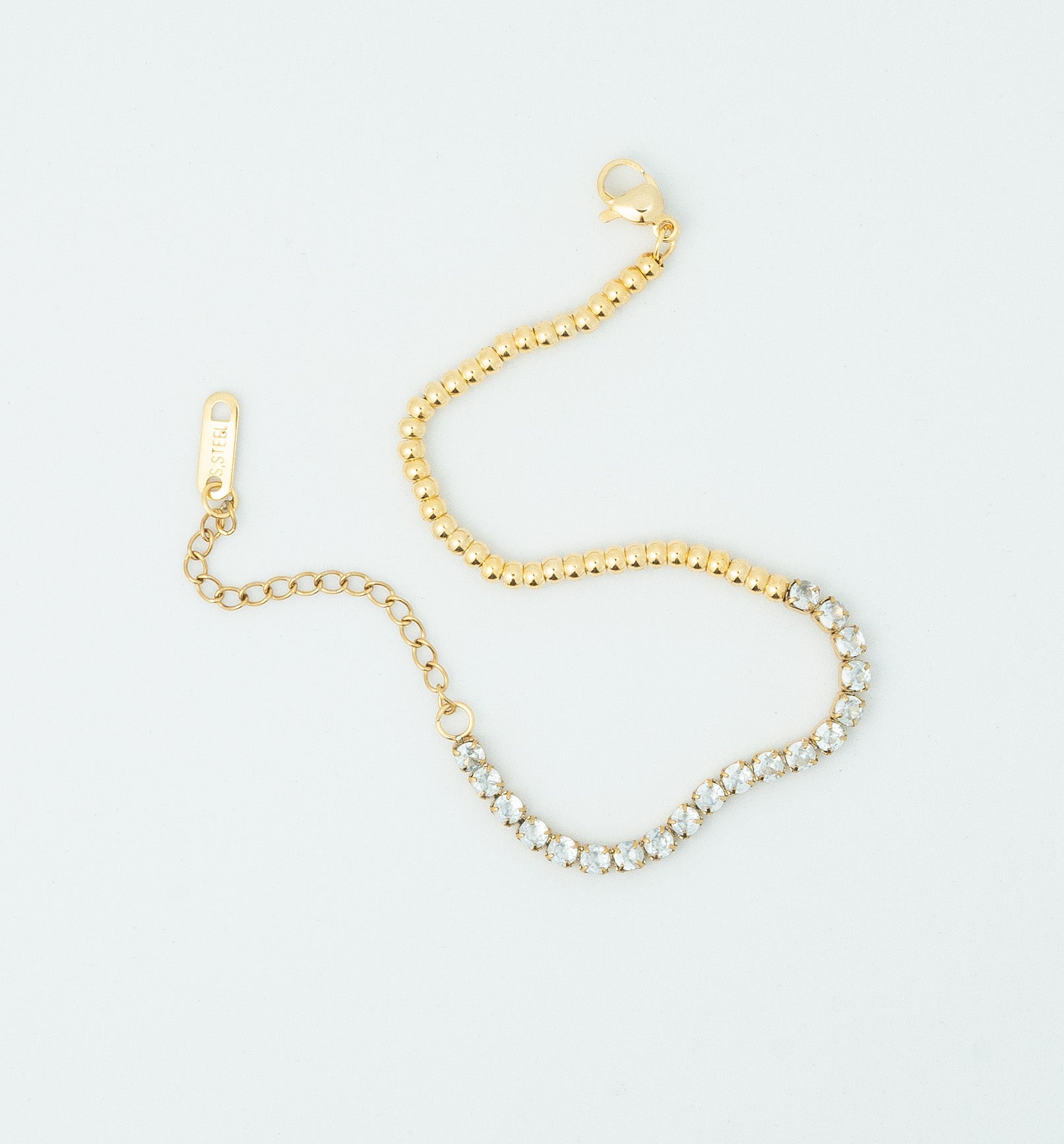 Half Tennis Bracelet