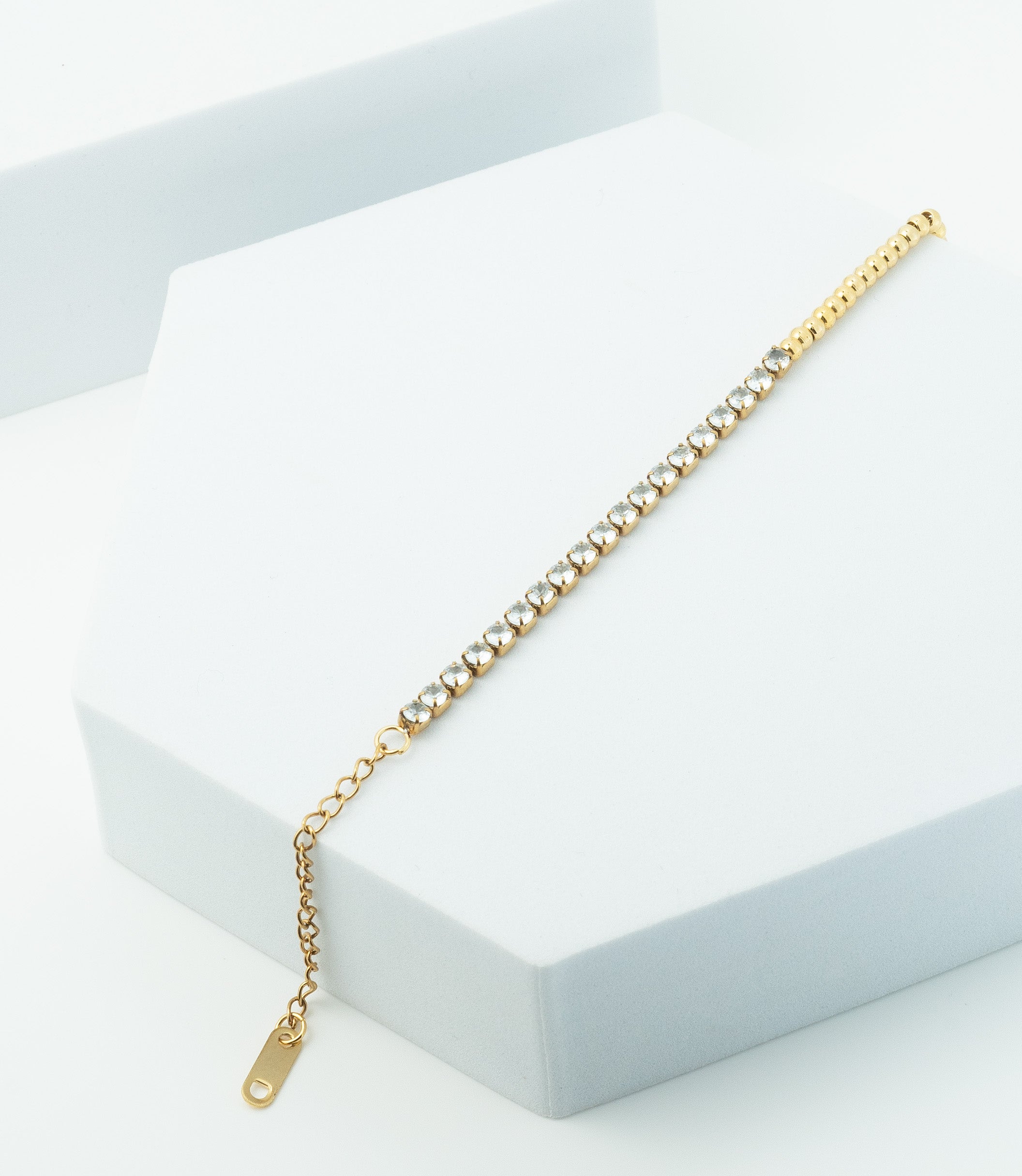 Half Tennis Bracelet