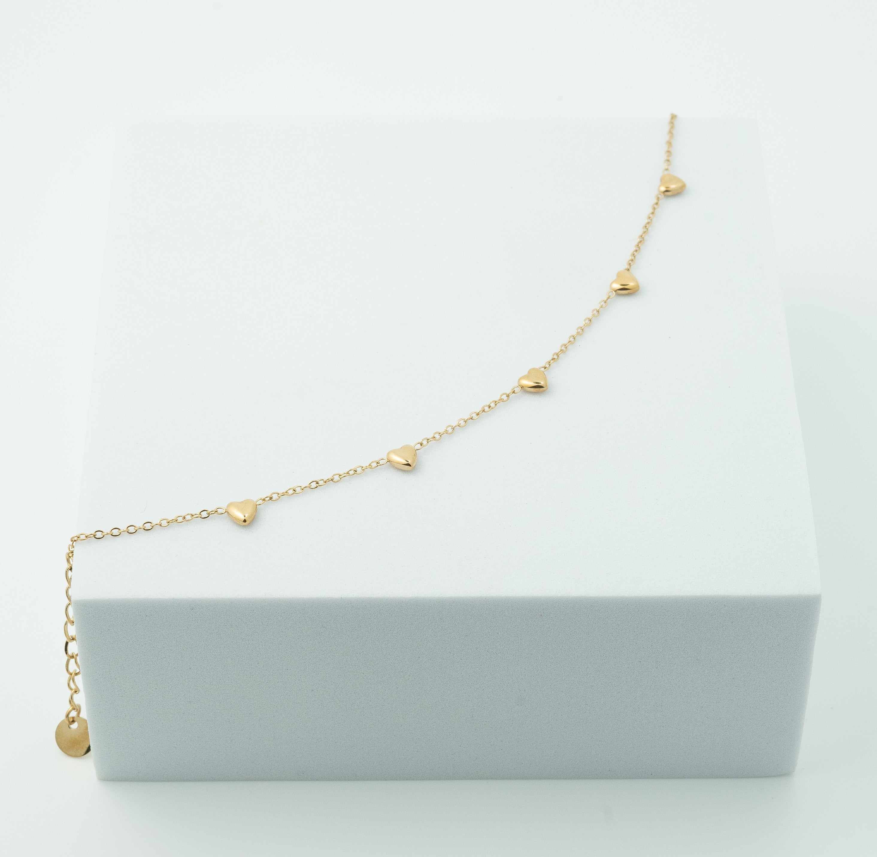 Floating Heart Bracelet