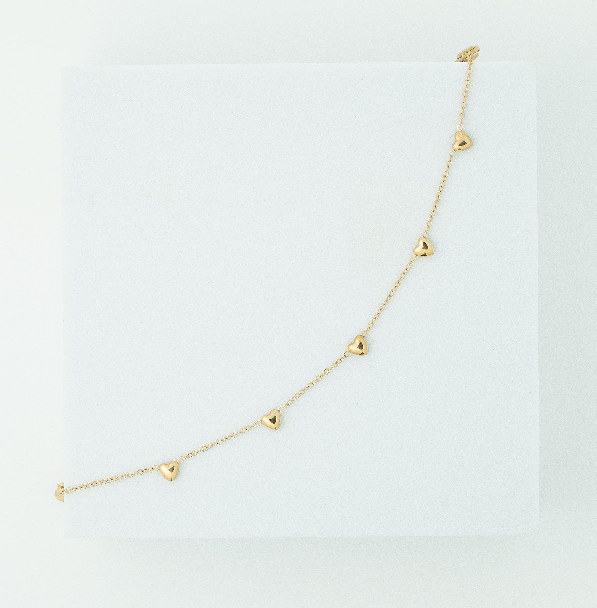 Floating Heart Bracelet
