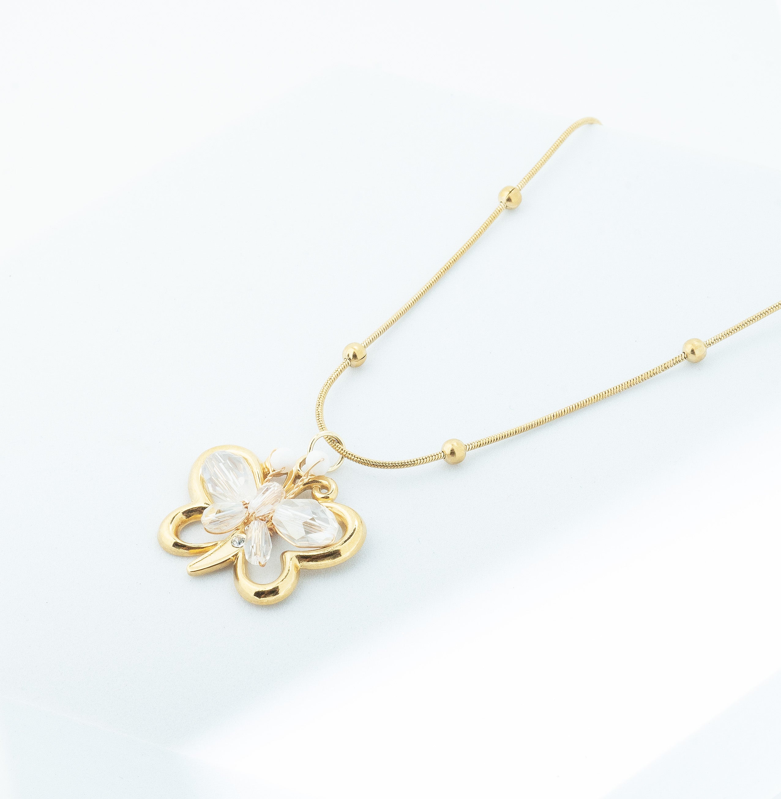 Golden Mariposa Necklace