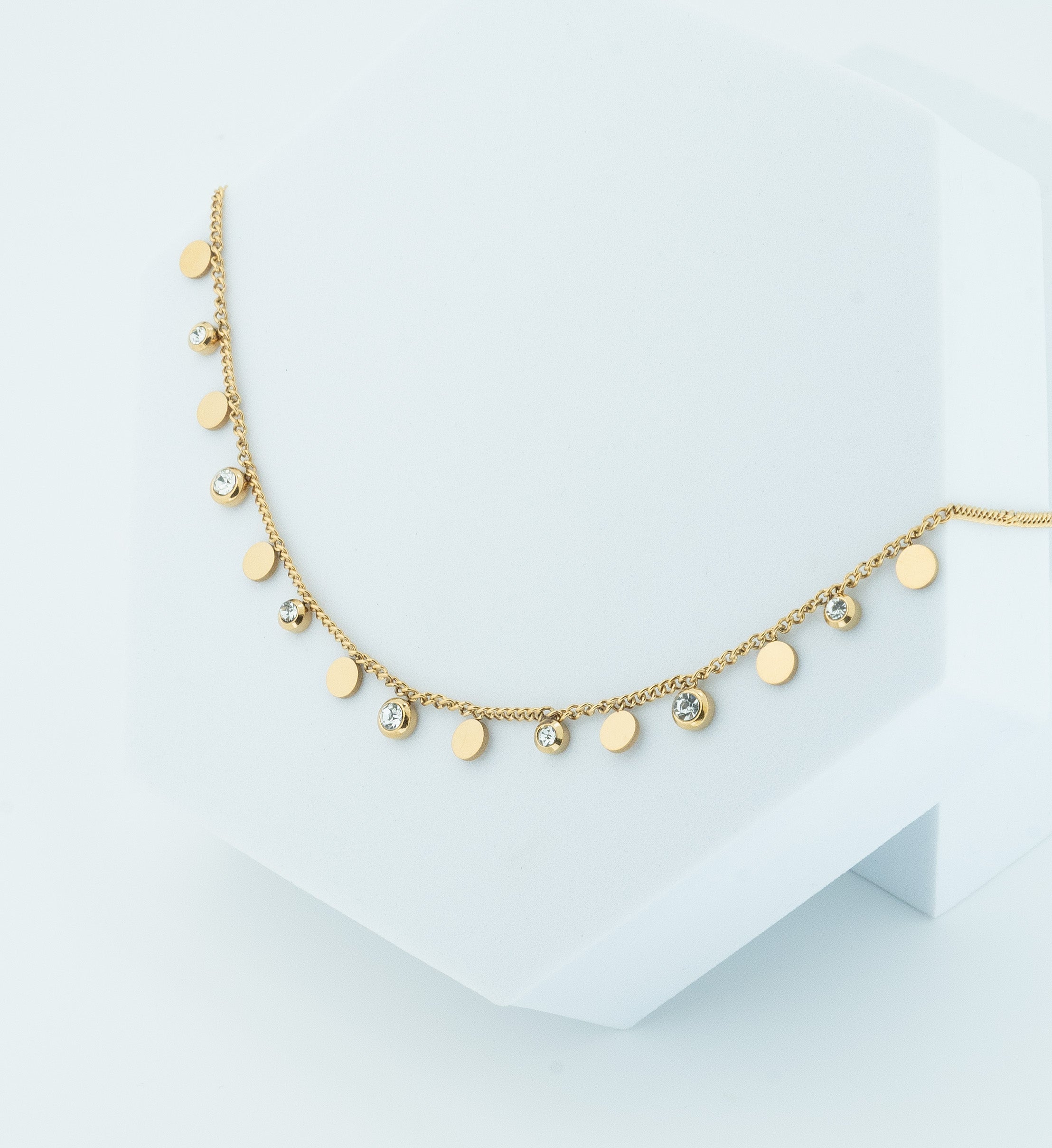 Shimmering Cascade Necklace