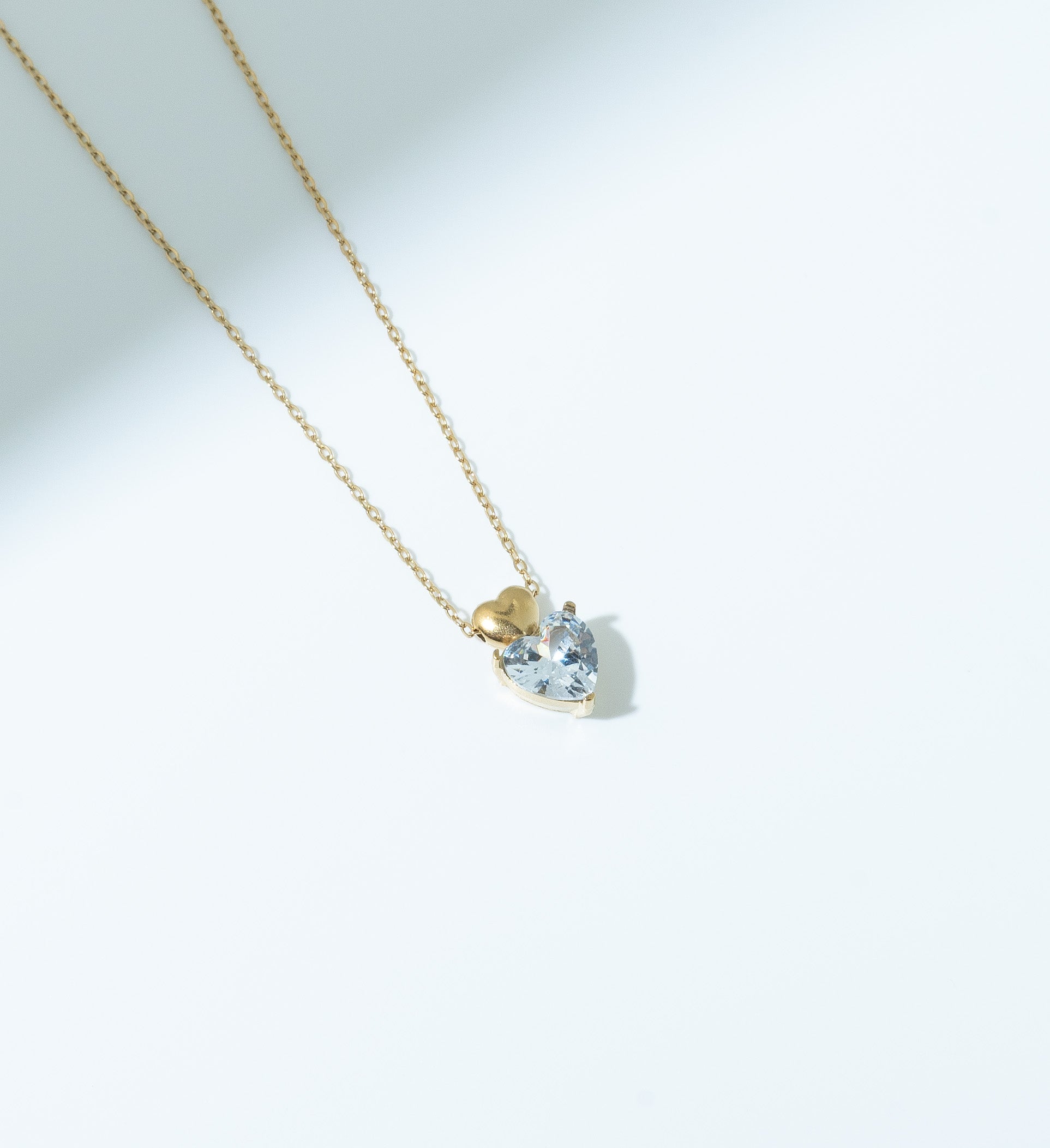 Intertwined Heart Necklace