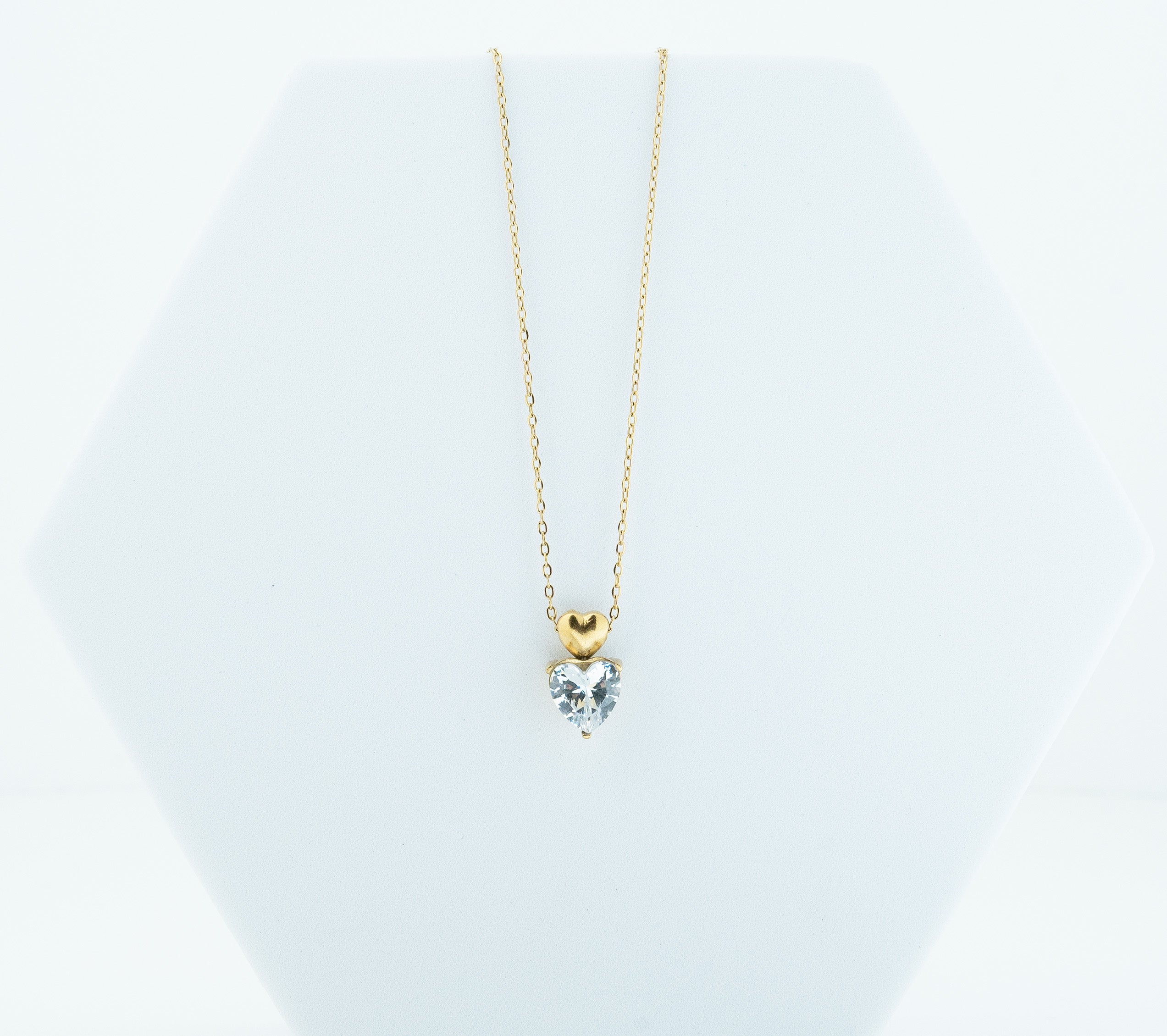 Intertwined Heart Necklace
