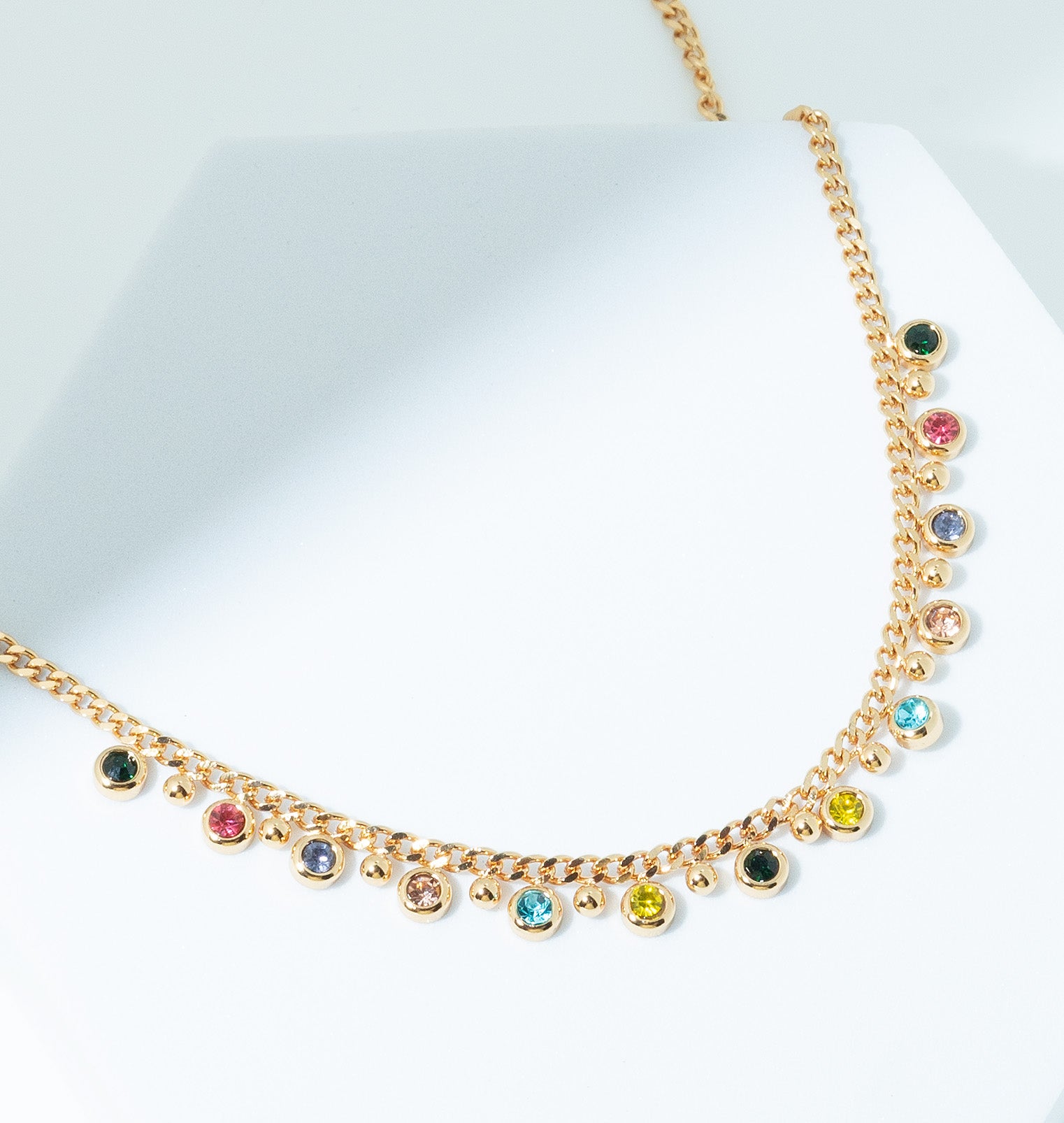 Confetti Charm Necklace