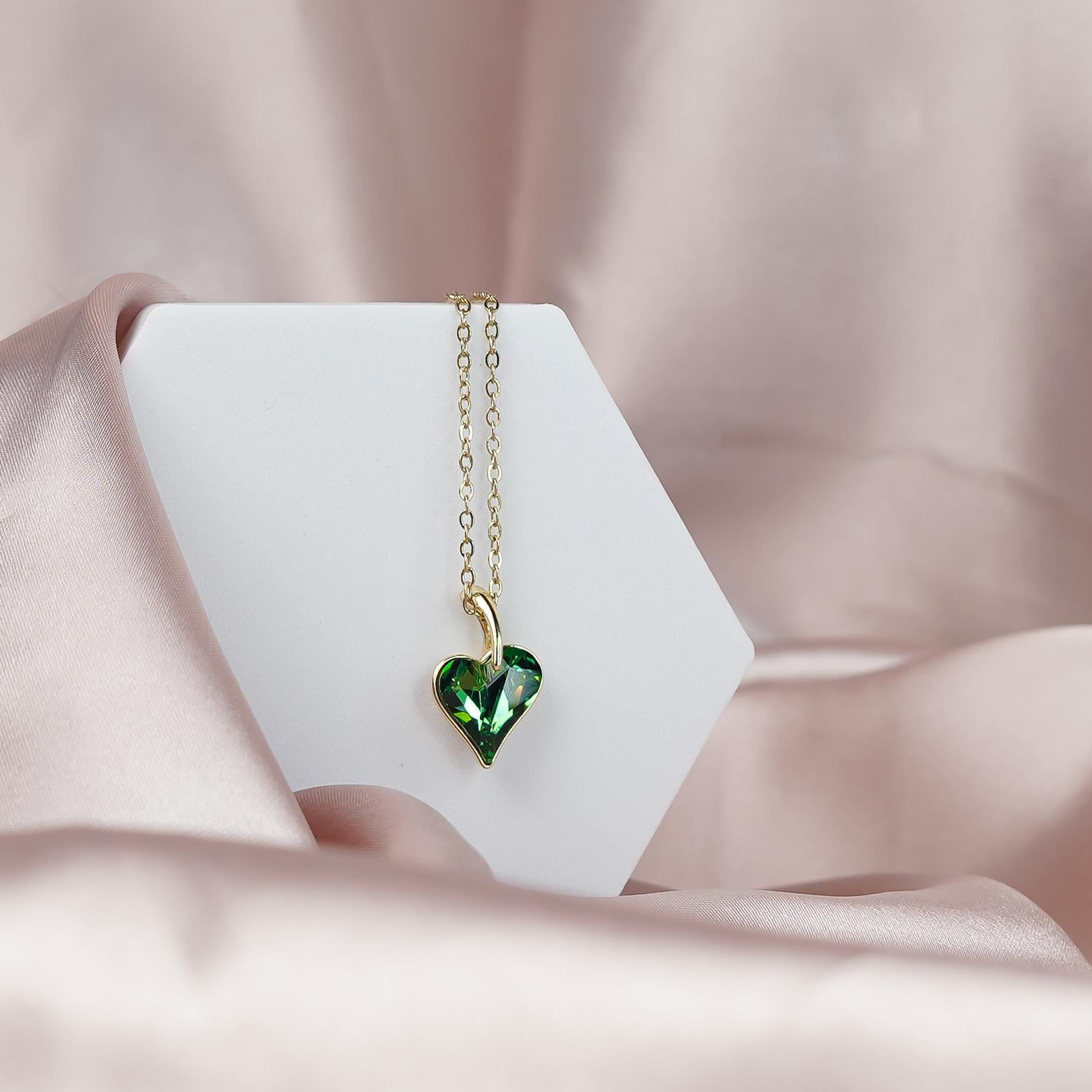 Heart Crystal Necklace