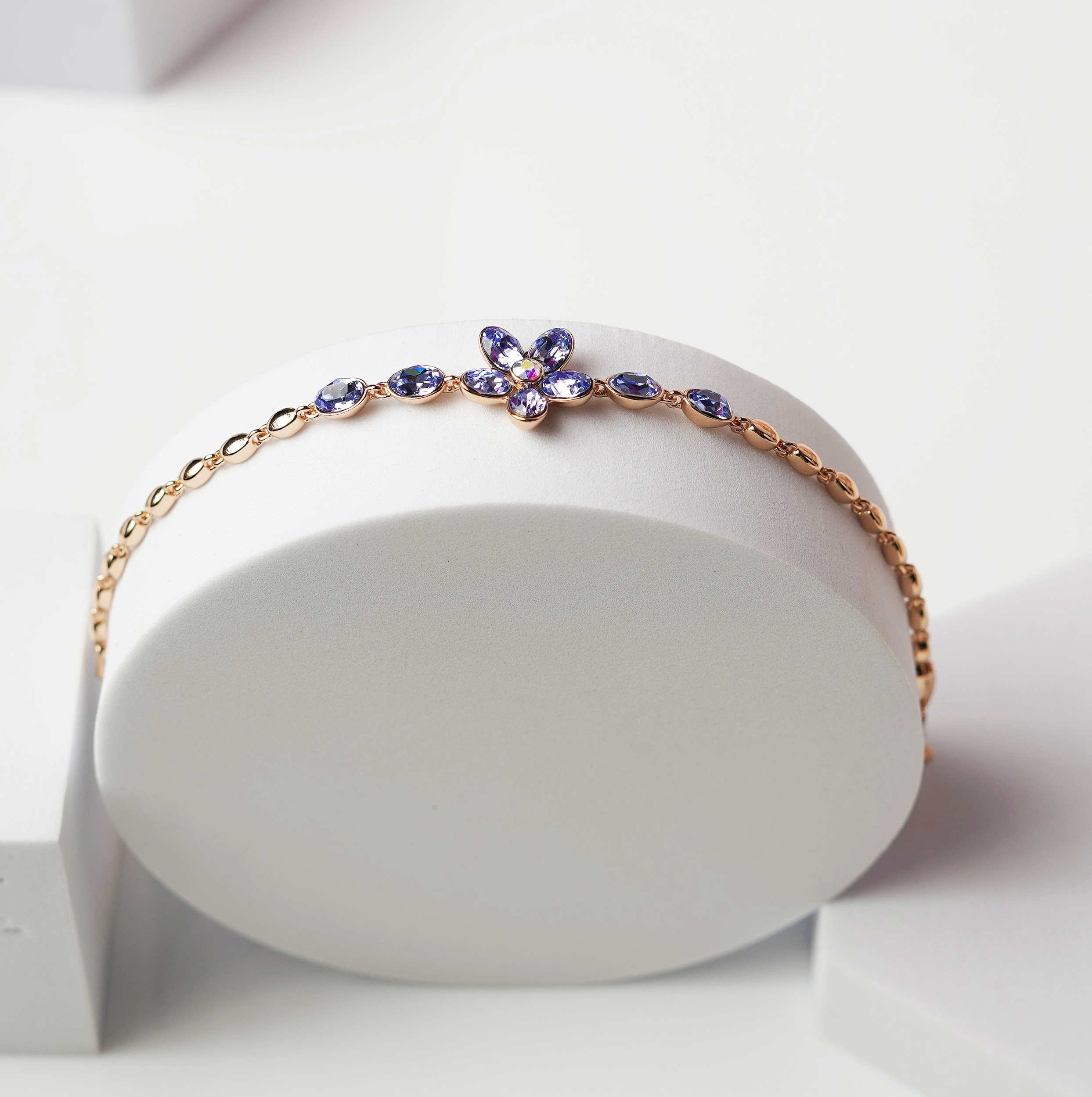 Violet Blossom Bracelet